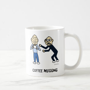 Café agressão de café, caneca clássica