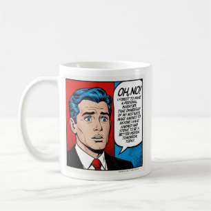 Café Ah Não, Eu Esqueci - masculino - Caneca de Sobried