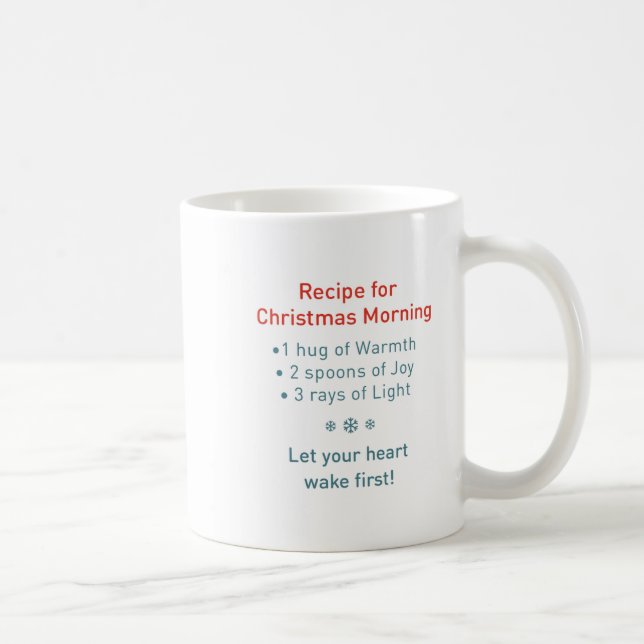 Café Alegre Caneca de Natal de Coelho (Direita)