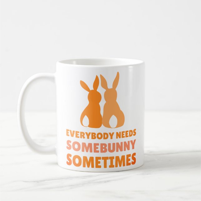 Café Algum Coelhinho Para Amar – Caneca de Páscoa (Esquerda)