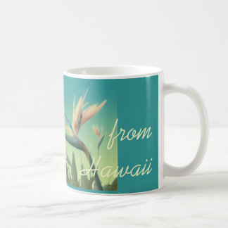 Café Aloha do pássaro de Havaí da caneca do paraíso