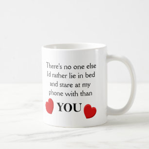Café Amor de Telefone Engraçado - Caneca