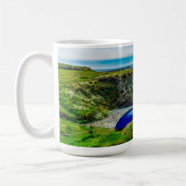 Café Anglesey Blue Boat 11 oz ou caneca de 15 oz