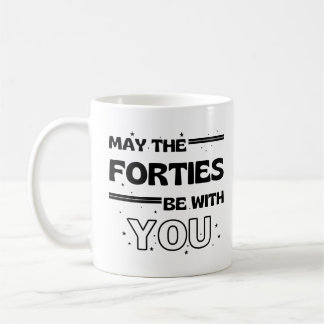 Café aniversário de 40 anos dá-lhe uma caneca de 1983,