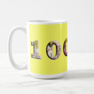 Café Aniversário do aniversário da caneca de 100 marc