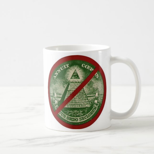 Café Anti caneca de Illuminati (Direita)