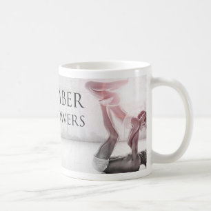 Café Apenas flores de um Fifi autor da caneca do númer