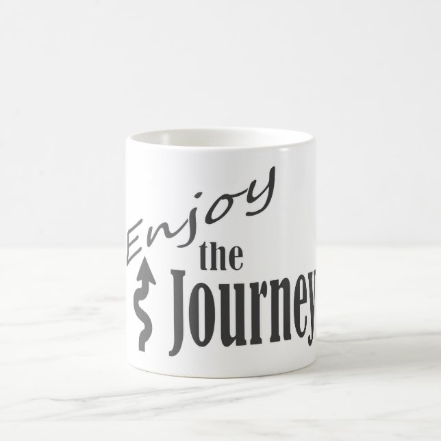 Café Aprecie a viagem - caneca ou caneca de viagem (Centro)