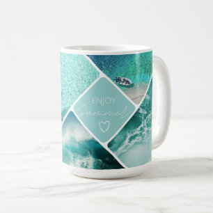 Café Aproveite a caneca de Verão