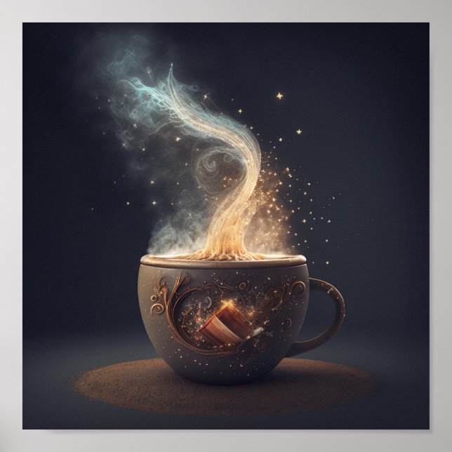 "Café Art 1" Poster (Frente)