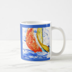 Café Arte de competência do original da caneca de