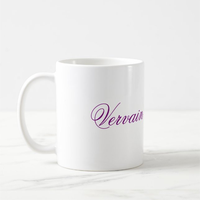 Café As bebidas de Vervain da caneca dos E.U. TVSeries (Esquerda)