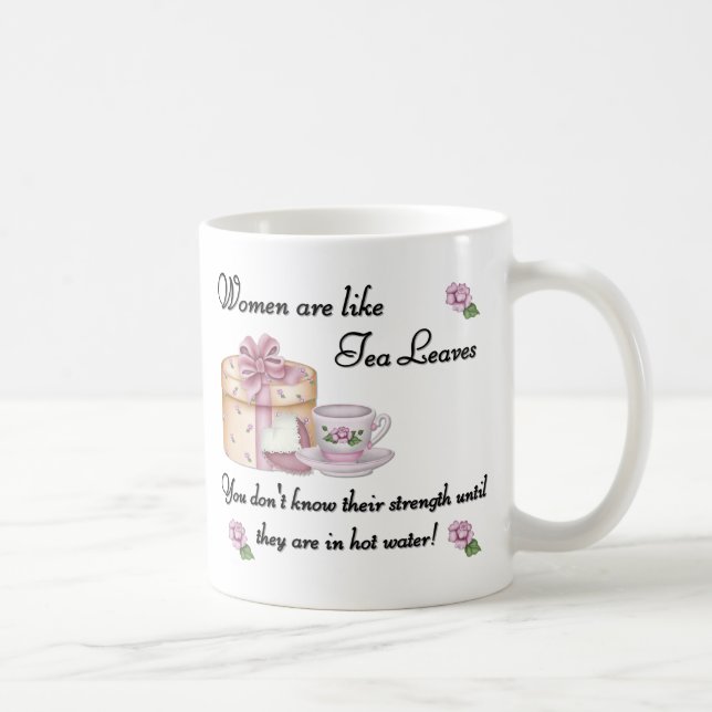 Café As mulheres são como a caneca das folhas de chá (Direita)
