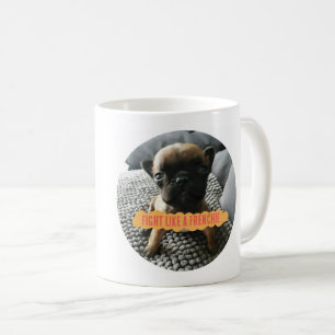 Café Augustus/SNORT "luta como caneca de um Frenchie"