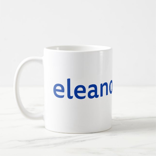Café Azul de caneca (Esquerda)