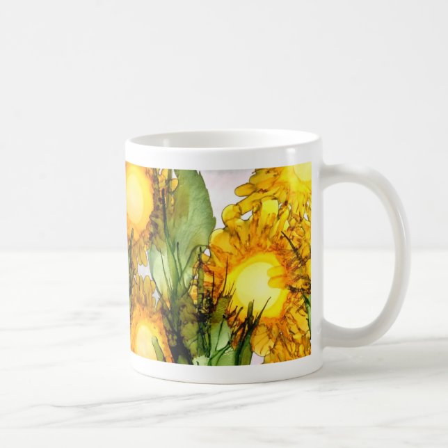 Café B é para a caneca de bronze da arte do alfabeto (Direita)