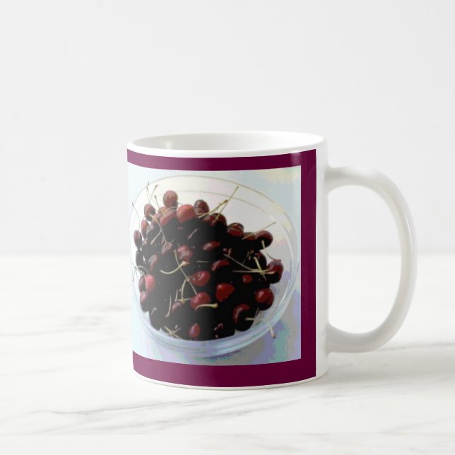 Café Bacia de caneca das cerejas (Direita)