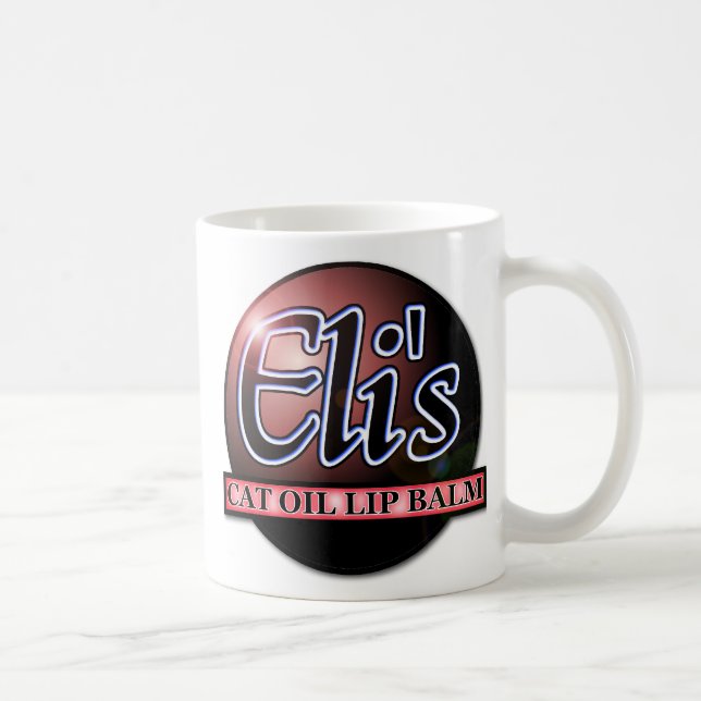 Café Bálsamo Labial Óleo de Gato Eli Caneca Divertida H (Direita)