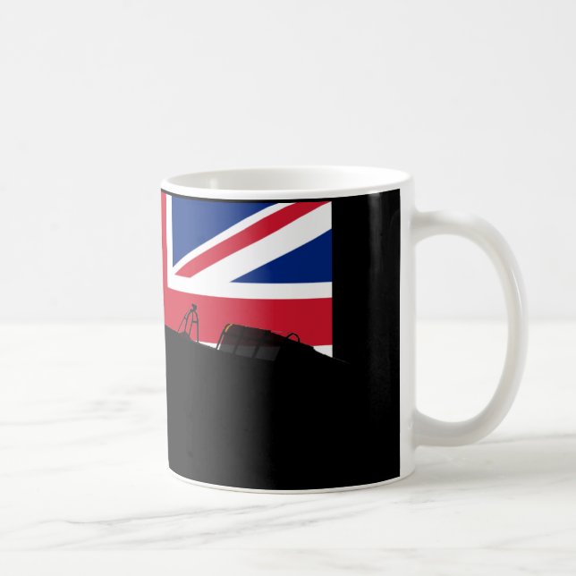 Café Batalha da caneca de Grâ Bretanha (Direita)