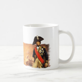 Café Batalha do almirante senhor Nelson da caneca de