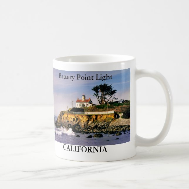 Café Bateria de luz, caneca da Califórnia (Direita)