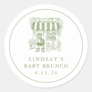 Cafe Bebe Baby Brunch Adesivo