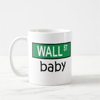 Café Bebê de Wall Street - caneca