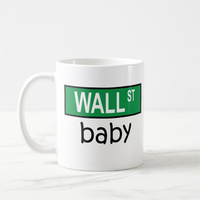 Café Bebê de Wall Street - caneca (Esquerda)