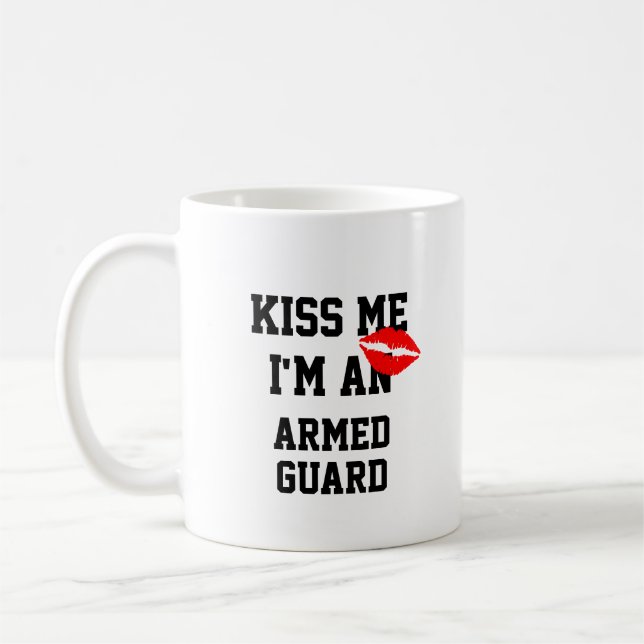 Café Beije-Me, Sou Uma Caneca De Guarda Armada (Esquerda)