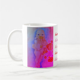 Café Beijinhos soprados. Beijos para você Caneca de Caf