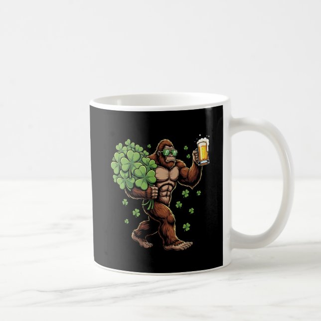 Café Bigfoot Trevo de Quatro Folhas Sortudo & Caneca de (Direita)