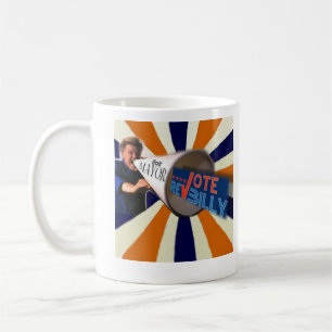 Café Billy Talen para a caneca do Mayor de NYC
