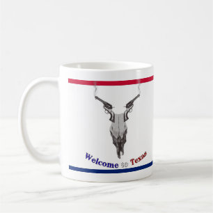 Café Boa vinda à caneca de Texas