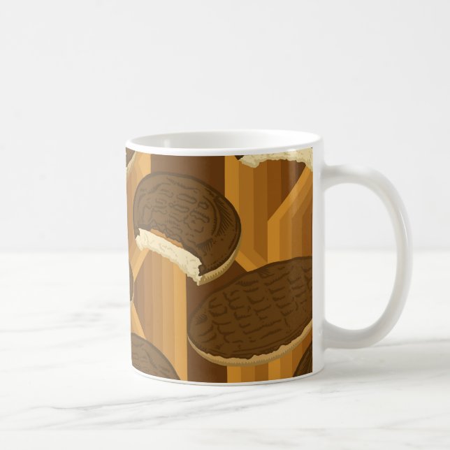 Café Bolo/chocolate de Jaffa digestivo - caneca do chá (Direita)