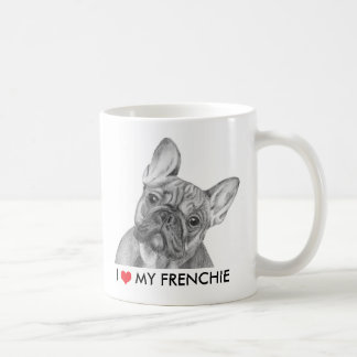 Café Bonito "eu amo minha caneca do buldogue francês de