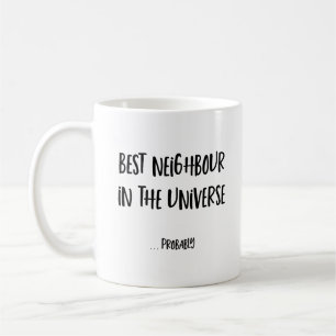 Café Bonito presente de caneca do vizinho