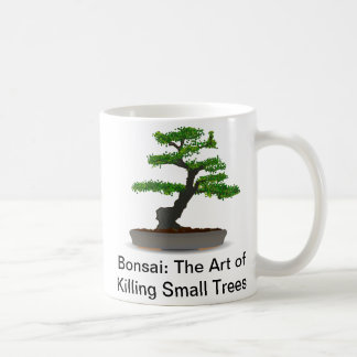 Café Bonsais: A arte de matar a caneca pequena das