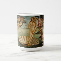 Botticelli o nascimento da caneca de Venus