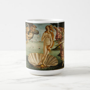 Café Botticelli o nascimento da caneca de Venus