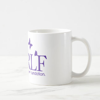 Café Branco do logotipo da assinatura de RLF caneca