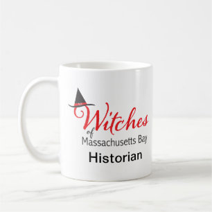 Café Bruxas da caneca do historiador de Massachusetts
