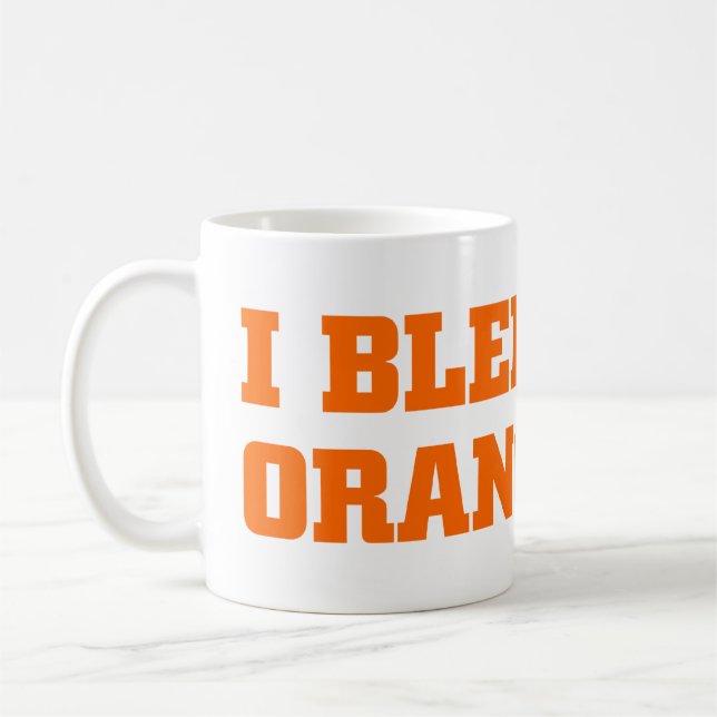 Café Buldogues de Artesia "eu sangro" a caneca (Esquerda)
