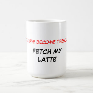 Café Busque minha caneca de Latte