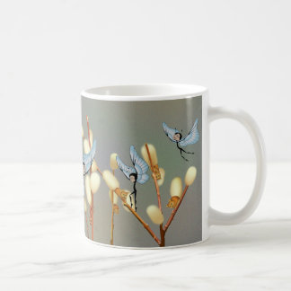 Café "Butterfairies & caneca do salgueiro de bichano"