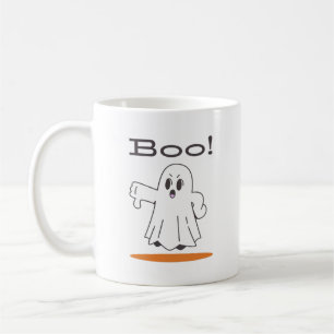 Café Buu! Fantasma Bonito Caneca Clássica Divertida de 