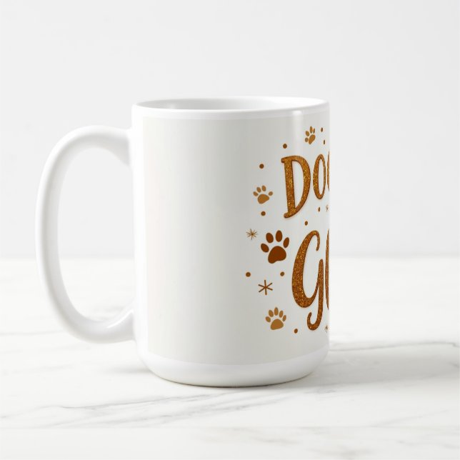 Café Cabelo de Cachorro é Meu Brilho – Caneca de 450ml  (Esquerda)