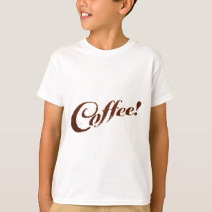 Café Café - Crianças T-Shirt