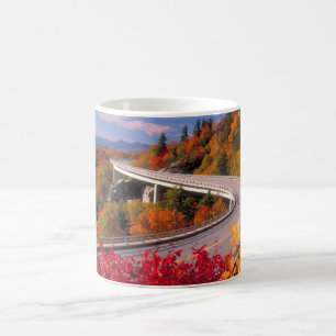 Café Caia na caneca azul norte do Parkway de Caroline