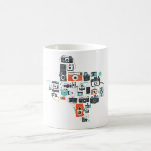 Café Câmeras da caneca de Texas