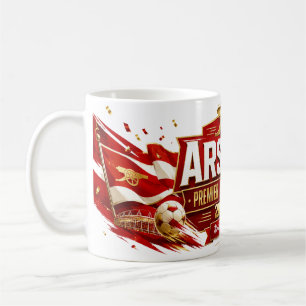 Café Campeões da Premier League 2025/26 Caneca de Futeb